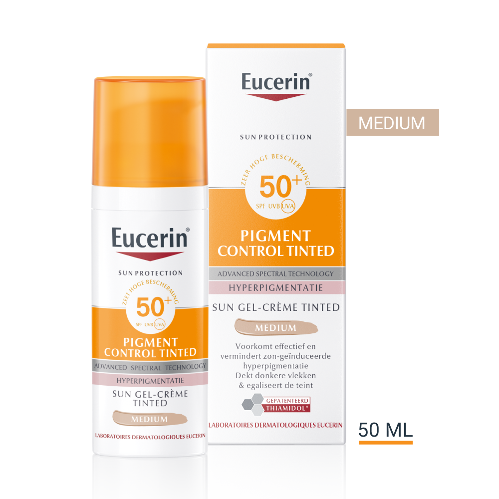 Eucerin Sun Pigment Control Tinted Medium SPF 50+ 50ml